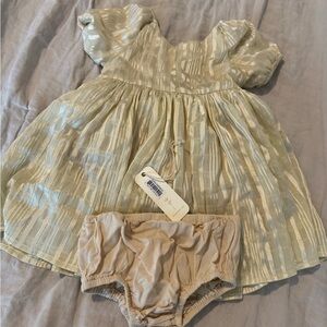 Noralee Luisa dress in Champagne 12 month